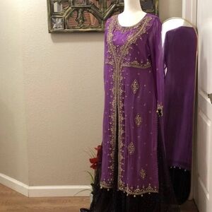 PAKISTANI DESIGNER HEAVY FORMAL WEAR!!!3PCS